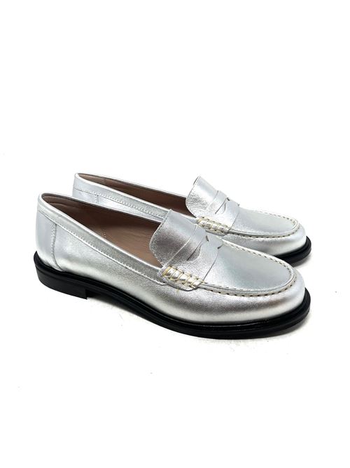 Mocassino donna college IL LACCIO | ELSAN252LAMINATOARGENTO